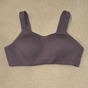 Lululemon Sport bra-Swift Speed Bra-High Support. Size 40C. Plum.